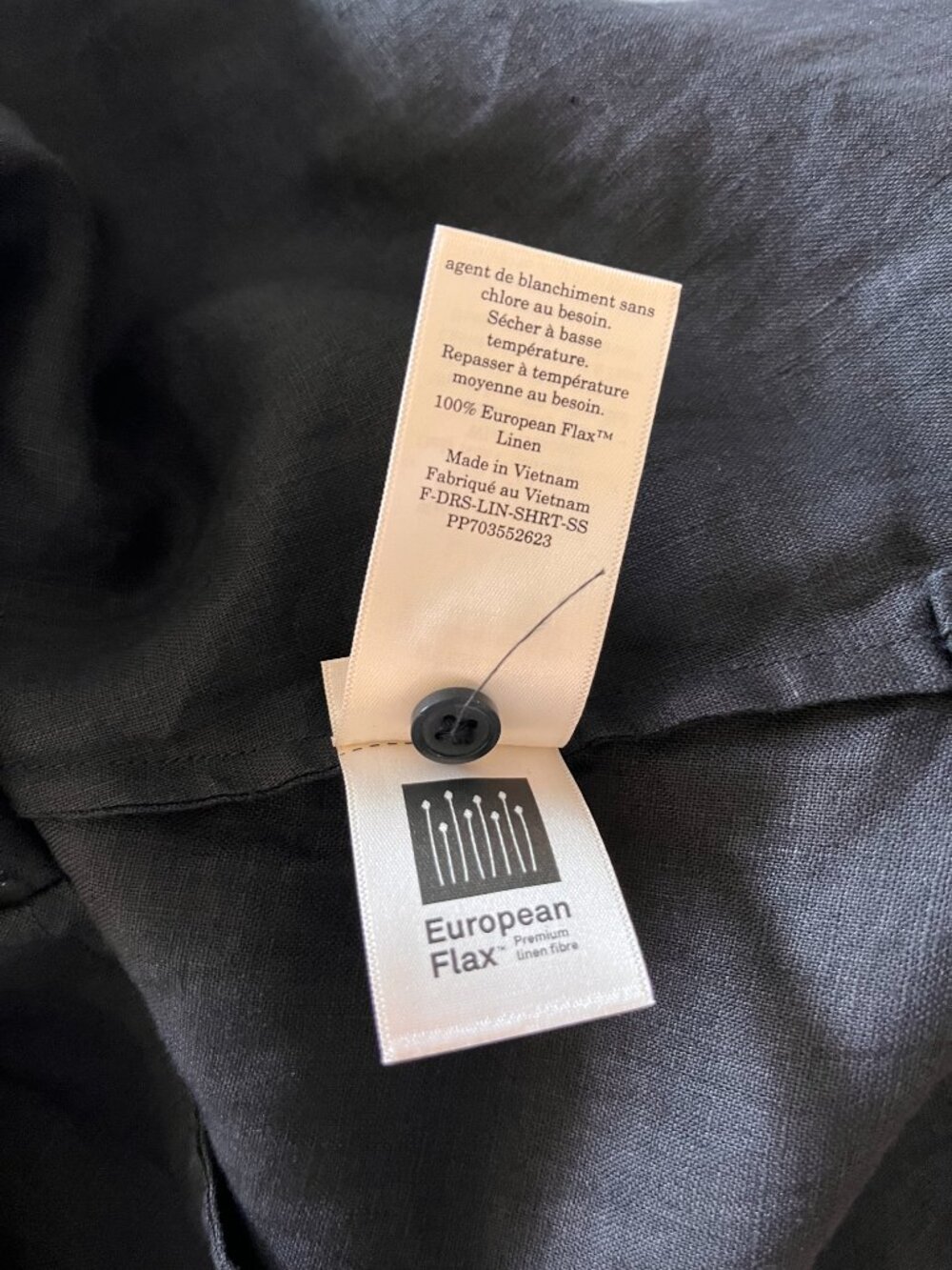 NWT Everlane The Daytripper Dress in Linen (Black, Medium) - Picture 7 of 10